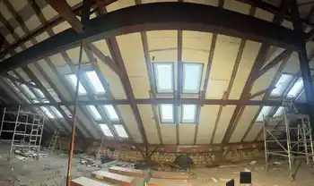 Realizace 58 střešních oken - Gymnázium Žďár nad Sázavou