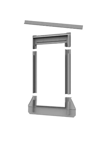 DAKEA Lemování pro plochou skládanou krytinu se zámkem