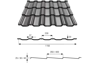 GAMMA 350/25 tl.0,5mm