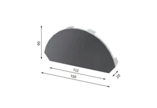 BP2 čelo hřebene oblého