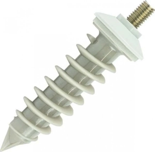 Hmoždinka do polystyrenu s trnem a krytkou