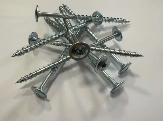 Vrut PANELTWISTEC talířová hlava. průměr těla 4,5mm , TX20 ZN
