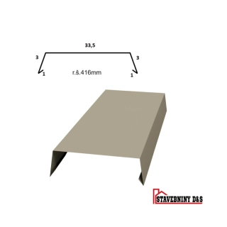 atika rš: 416 mm délka 2m