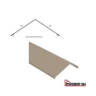 Hřeben rš: 625mm délka 2m