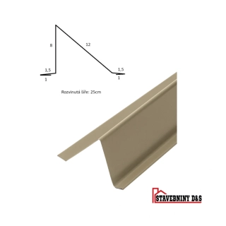 Sněhová zábrana rš: 250mm délka 2m 