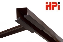 žebřík střešní š. 355 mm, délka 2,0m hnědý