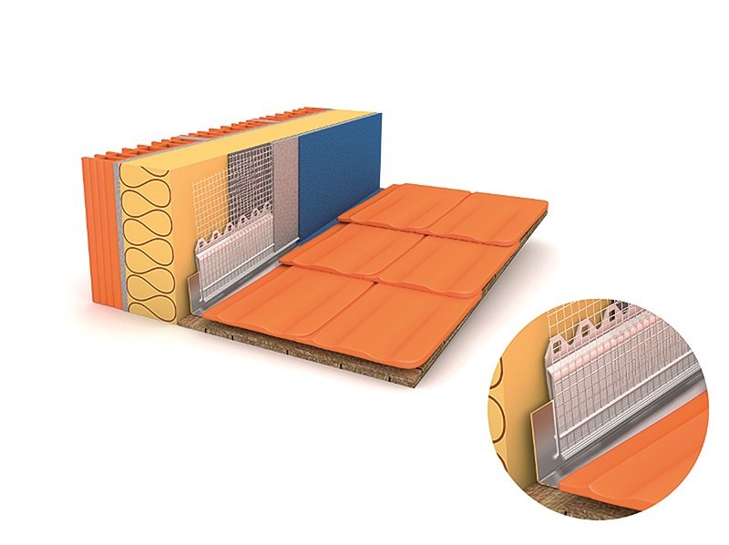 Parapetní profil FEBA-DUO-TEX, 2,0m, transparent